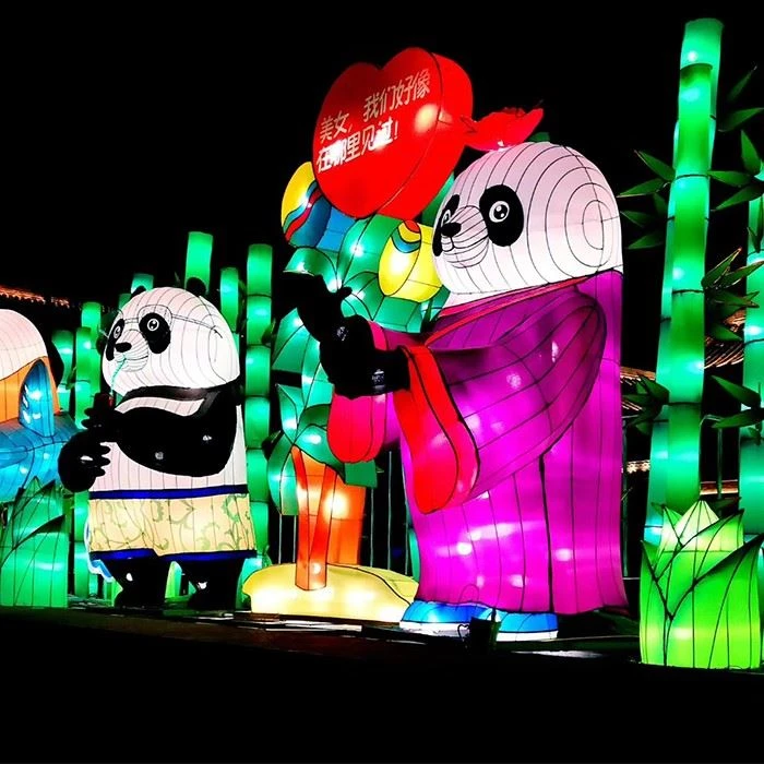 Luminarie Panda Lantern